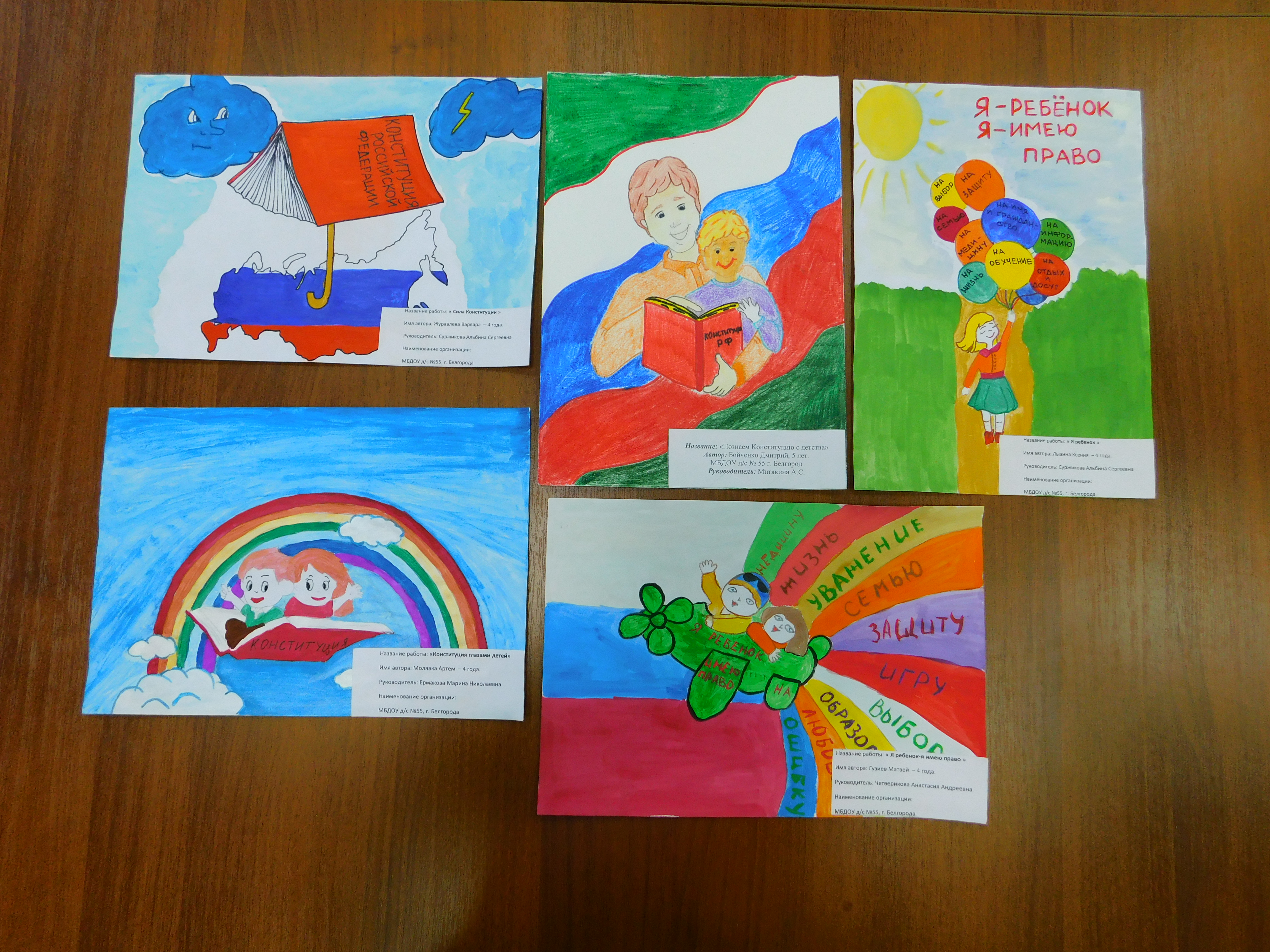 Я гражданин россии рисунок в детский сад