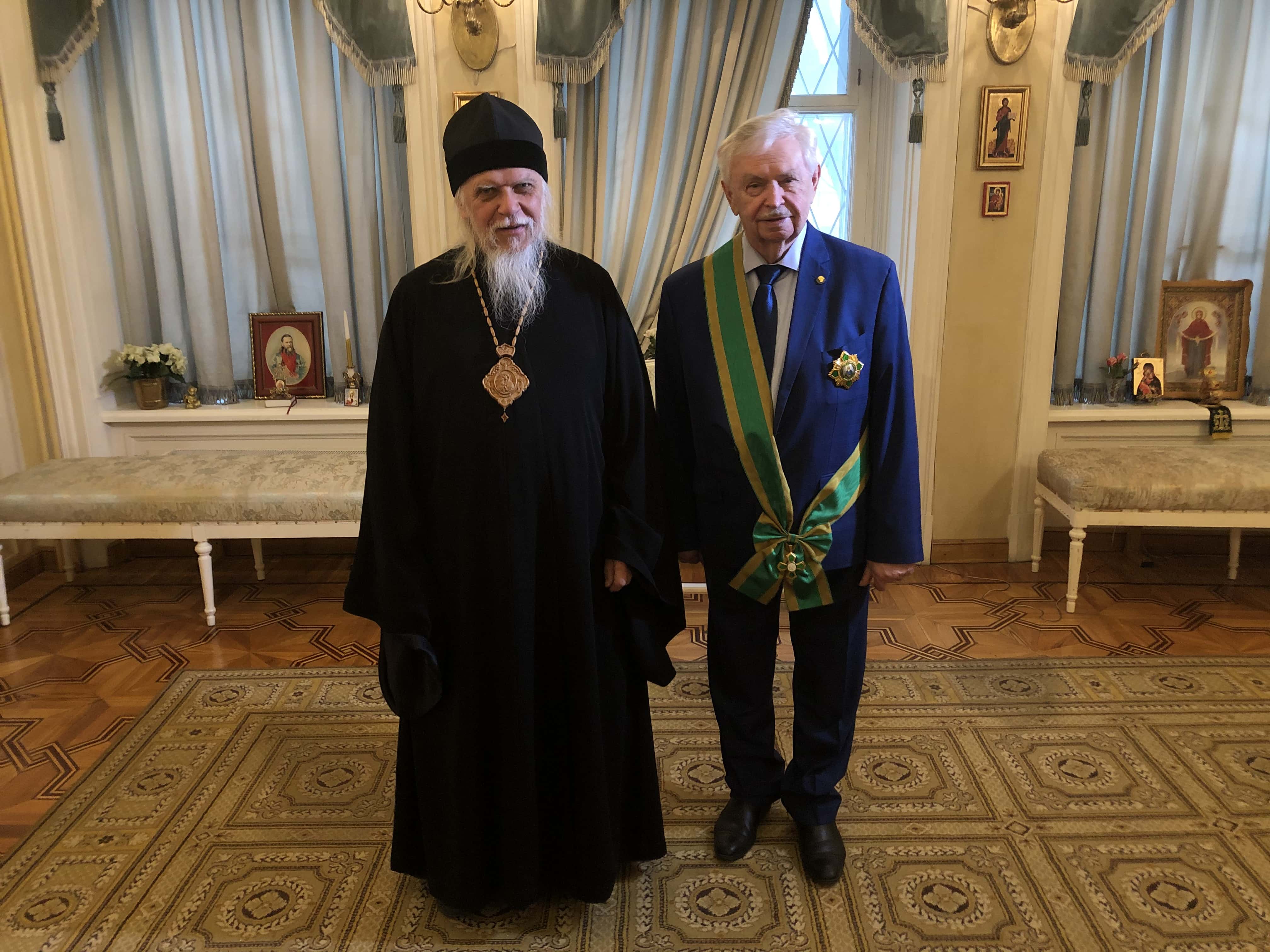 Высокая награда Русской православной церкви